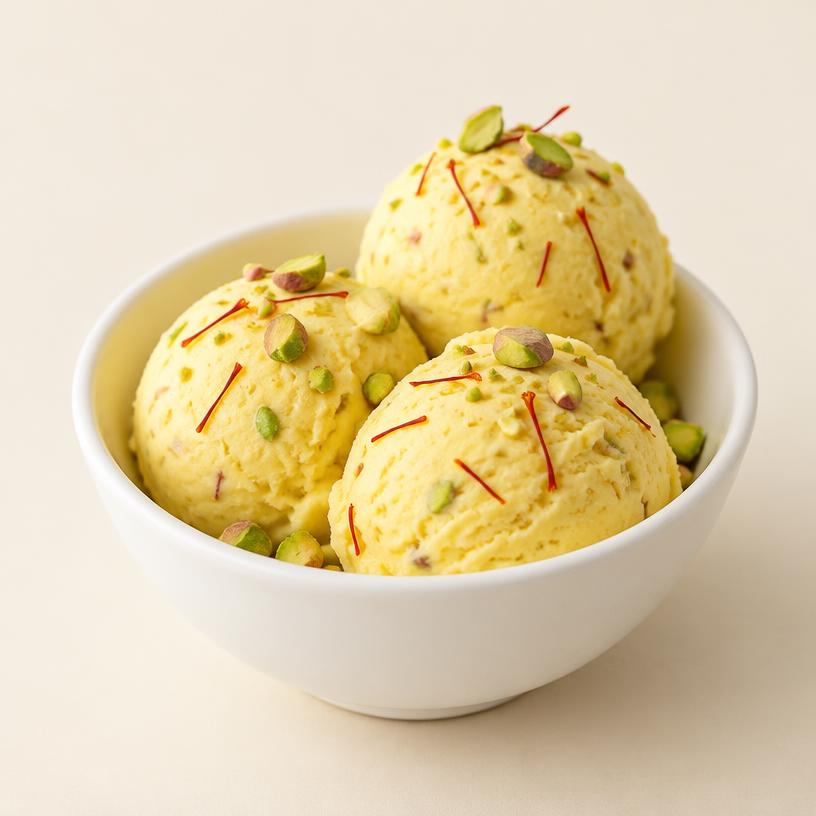 Saffron Ice Cream
